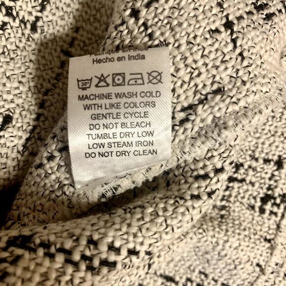 Womens Tweed Knit Fringe Top Woven Western Cowgirl Rodeo Business Casual Twee - Picture 10 of 11